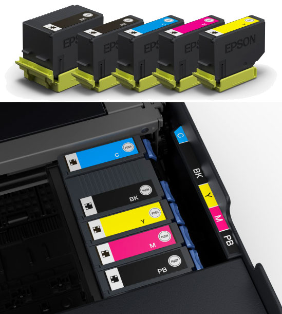4-ех цветная система печати