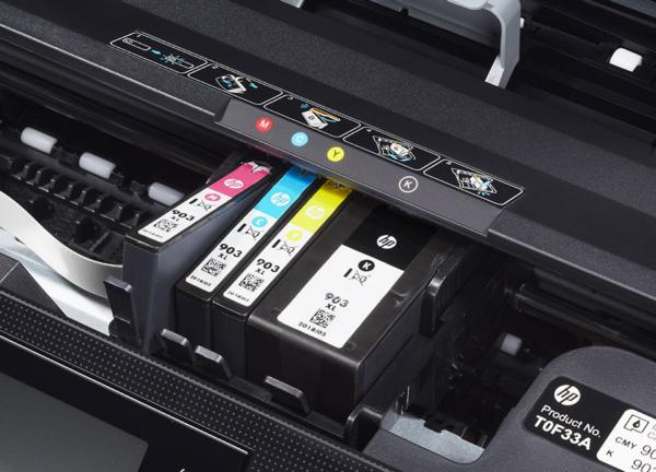 четырех цветная система печати