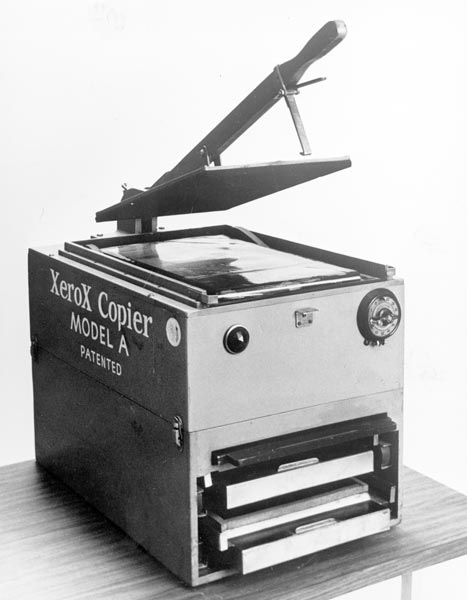 Model A –первый копир марки Xerox