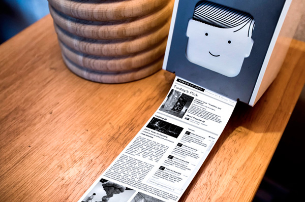 Little Printer для вывода RSS ленты на рулоне