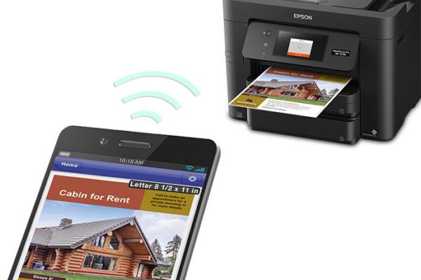 Epson поддерживает облачные и мобильные сервисы печати