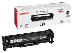 Cartridge Canon 718Bk