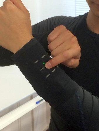 Японские чернила, печатающие на одежде эластичные электронные схемы